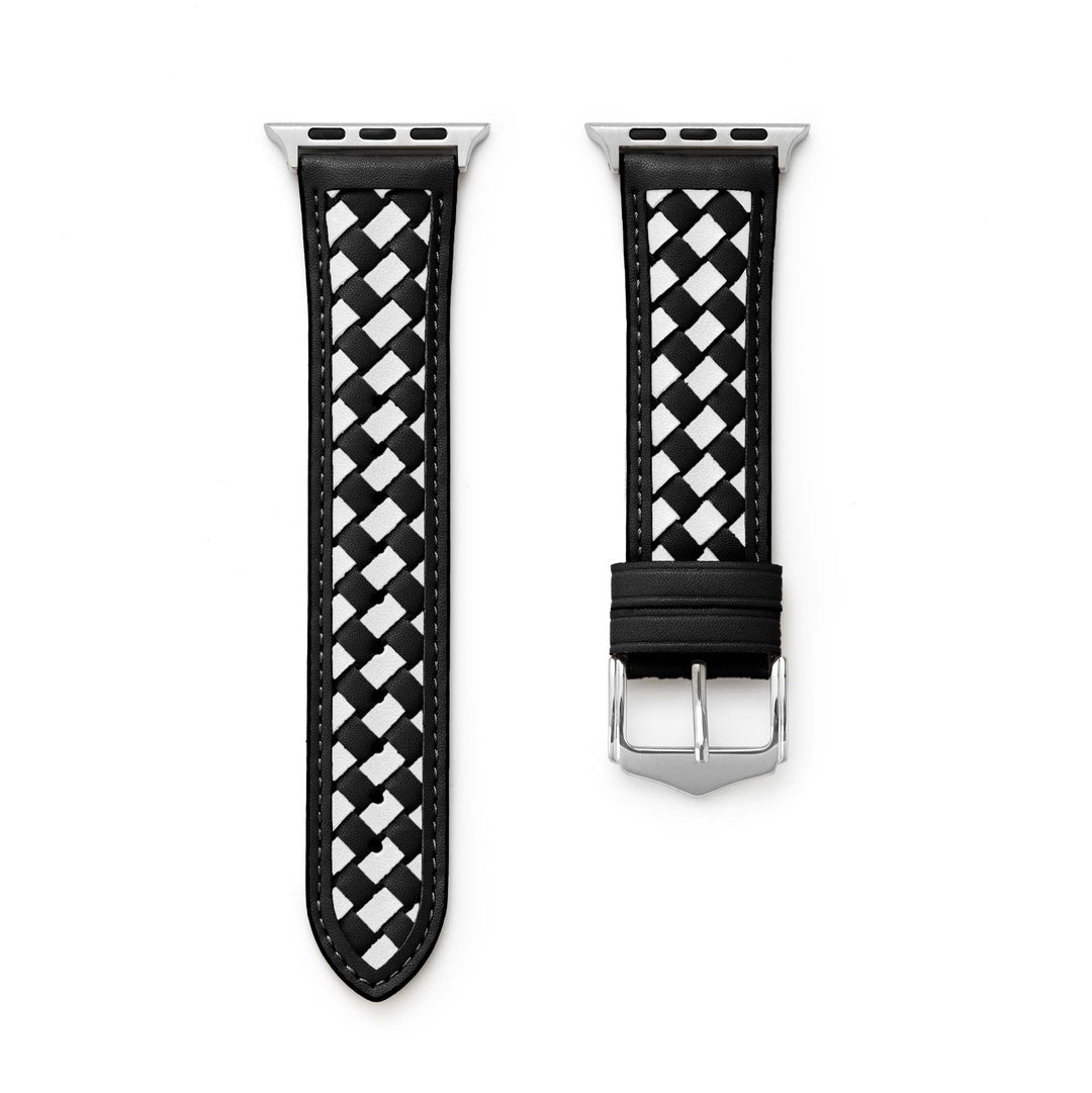 Classic Leather Braided Apple Watch Bands for Women