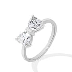 Load image into Gallery viewer, S925 Moissanite Feminine Bow Ring
