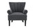 Dark Gray Modern Accent Living Room Chairs