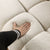 Deep Beige Boucle Marshmallow Sofa