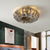 Feather Flush Mount Ceiling Light