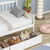 Twin-Size Pine Wood Daybed with Two Storage Drawers In White