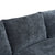 Amalfi Modular Chenille Sectional Sofa in Gray