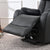 Black Electric Power Lift Recliner Chair With Remote Control