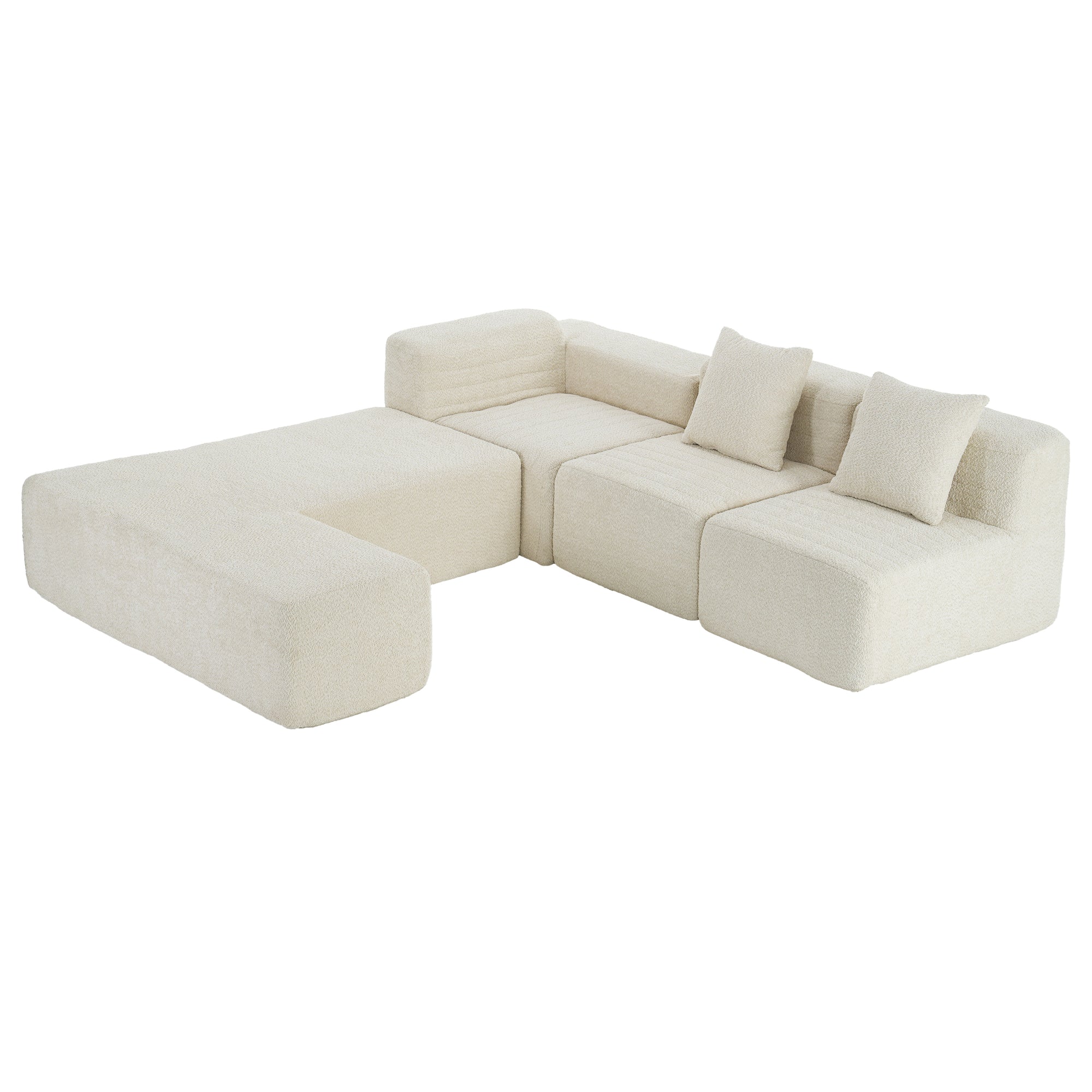 Chamonix Modular Sectional Sofa in Beige