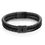 Load image into Gallery viewer, Minimal Personalized Name(s) Leather Bracelet

