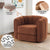 Swivel Accent Barrel Chair - Modern Upholstered Comfy Rotating Armchair for Living Room, Stylish and Functional