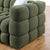 Timimoun Boucle Sofa in Olive Green