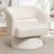 Swivel Barrel Chair, Velvet Accent Armchair - 360° Swivel, Stylish for Living Room/Bedroom, Comfortable Velvet Material