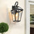 Pair of Outdoor Wall Lamps with Modern Lantern Design