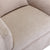 Beige Linen Blend Swivel Accent Armchair