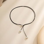Load image into Gallery viewer, Cute Pearl Necklace Collarbone Pearl Necklace
