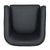 Black Swivel Chair with 360° Rotation and Comfortable Cushions