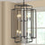 Aestin's Rustic Farmhouse Chrome Pendant Chandelier