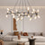 Black & Golden Modern Chandelier Light Fixture