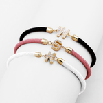 Load image into Gallery viewer, Personalized Unity Diamond Initial Bracelet
