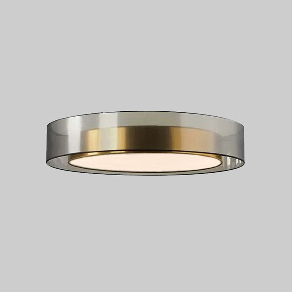 Gold Round Flush Mount Ceiling Light