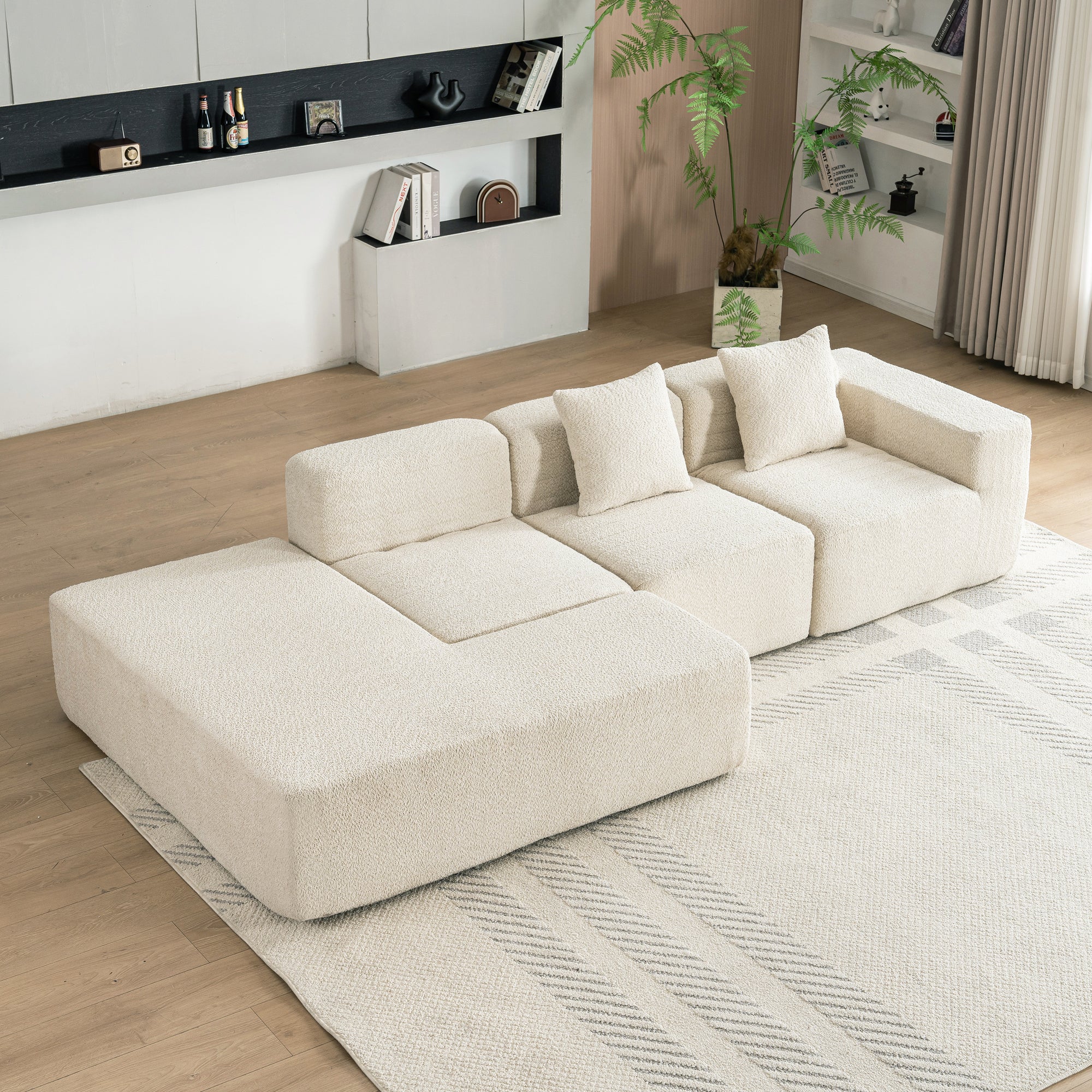 Chamonix Modular Sectional Sofa in Beige