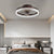 Ceiling Fan with Lights and Dimmable LED