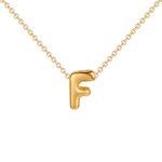 Load image into Gallery viewer, Dainty Bubble Initial Necklace
