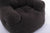 Soft Teddy Tufted Bean Bag Chair in Dark Gray