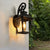 Retro Large Outdoor Wall Sconce Lights with Clear Glass