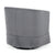 Gray Velvet Swivel Chair with 360-Degree Rotation and Comfortable Cushions