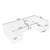 Space-Efficient 6-Seater Modular Foam Sofa In Beige Minimalist Design