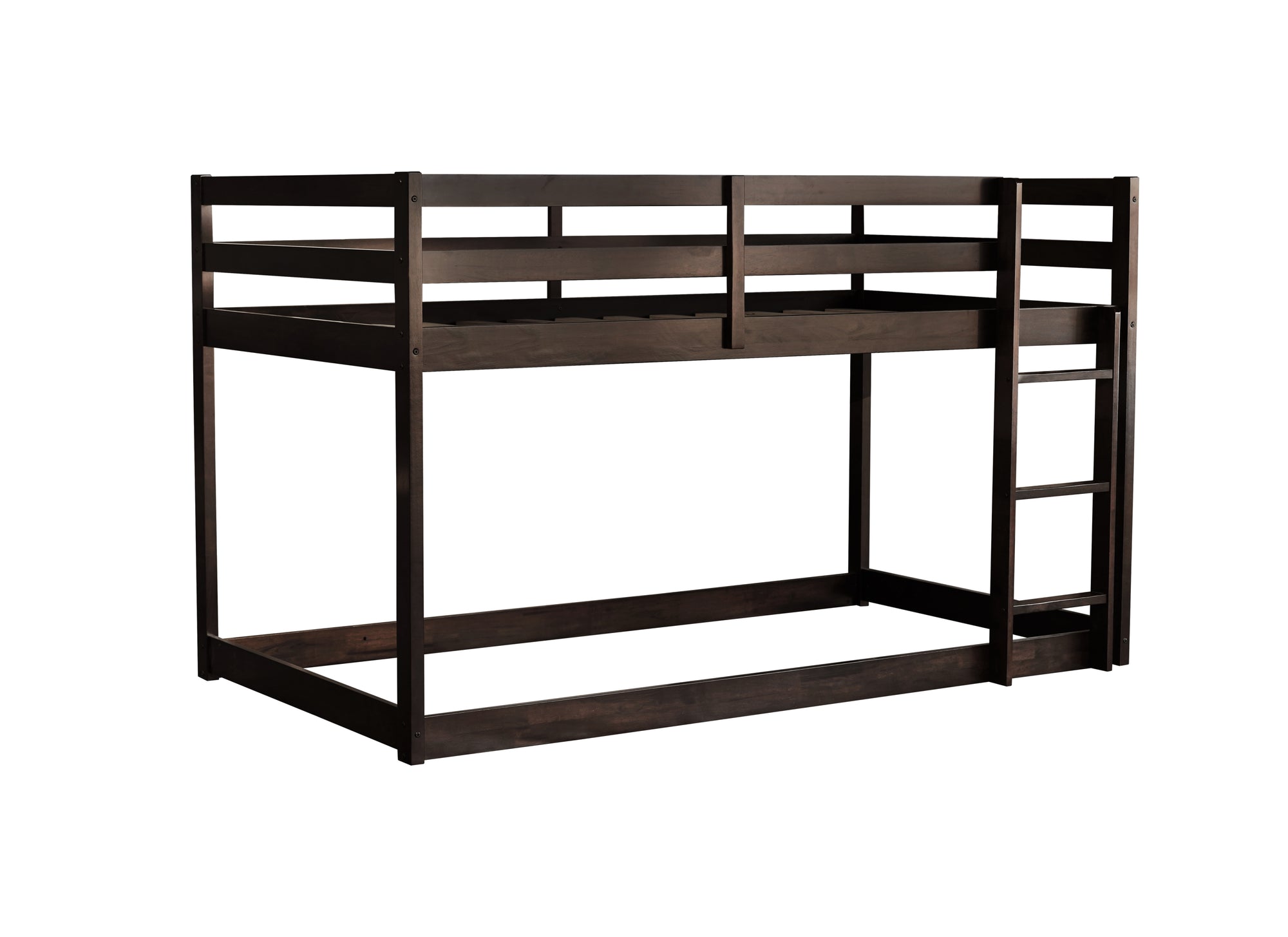 Twin Over Twin Loft Bed in Espresso Finish