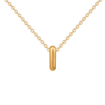 Load image into Gallery viewer, Dainty Bubble Initial Necklace
