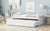 White Pine Twin Size Bed with Headboard, Footboard, Trundle, and Storage Drawers