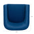 Blue Swivel Accent Chair with Fabric Upholstery