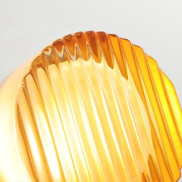 Minimal Jelly Jar &amp; Dimple Wall Sconce Light