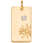 Load image into Gallery viewer, Personalized Name Dainty Satellite Chain Birth Flower &amp; Stone Necklace
