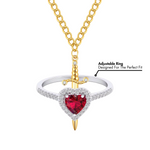 Load image into Gallery viewer, Prince &amp; Princess Couples Ring &amp; Bracelet Set
