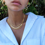 Load image into Gallery viewer, 3pc Classic Necklace Choker Stack
