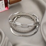 Load image into Gallery viewer, 3pc Chunky &amp; Elegant Bracelet Stack
