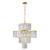 Aestin's Luxury Crystal Chandelier Modern Pendant Light Fixture