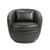 Modern Black Swivel Accent Armchair