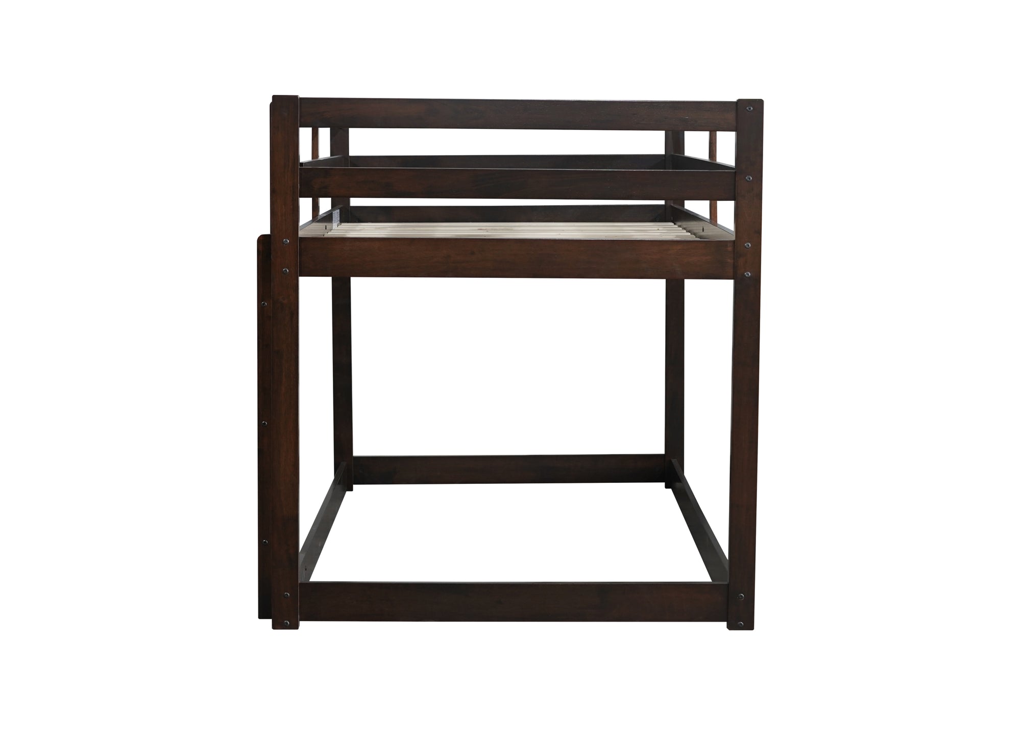 Twin Over Twin Loft Bed in Espresso Finish