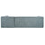 Mombasa 3-Seat Chenille Sofa in Blue Gray