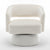 Swivel Barrel Chair, Velvet Accent Armchair - 360° Swivel, Stylish for Living Room/Bedroom, Comfortable Velvet Material