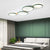 Contemporary Round Flush Mount Ceiling Light