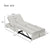 Offwhite 4-in-1 Sofa Bed Chair