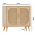 Buffet Cabinet with Storage and Solid Wood Feet In Natural Color