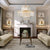 Aestin's Luxury Gold Crystal Chandelier For Living Spaces