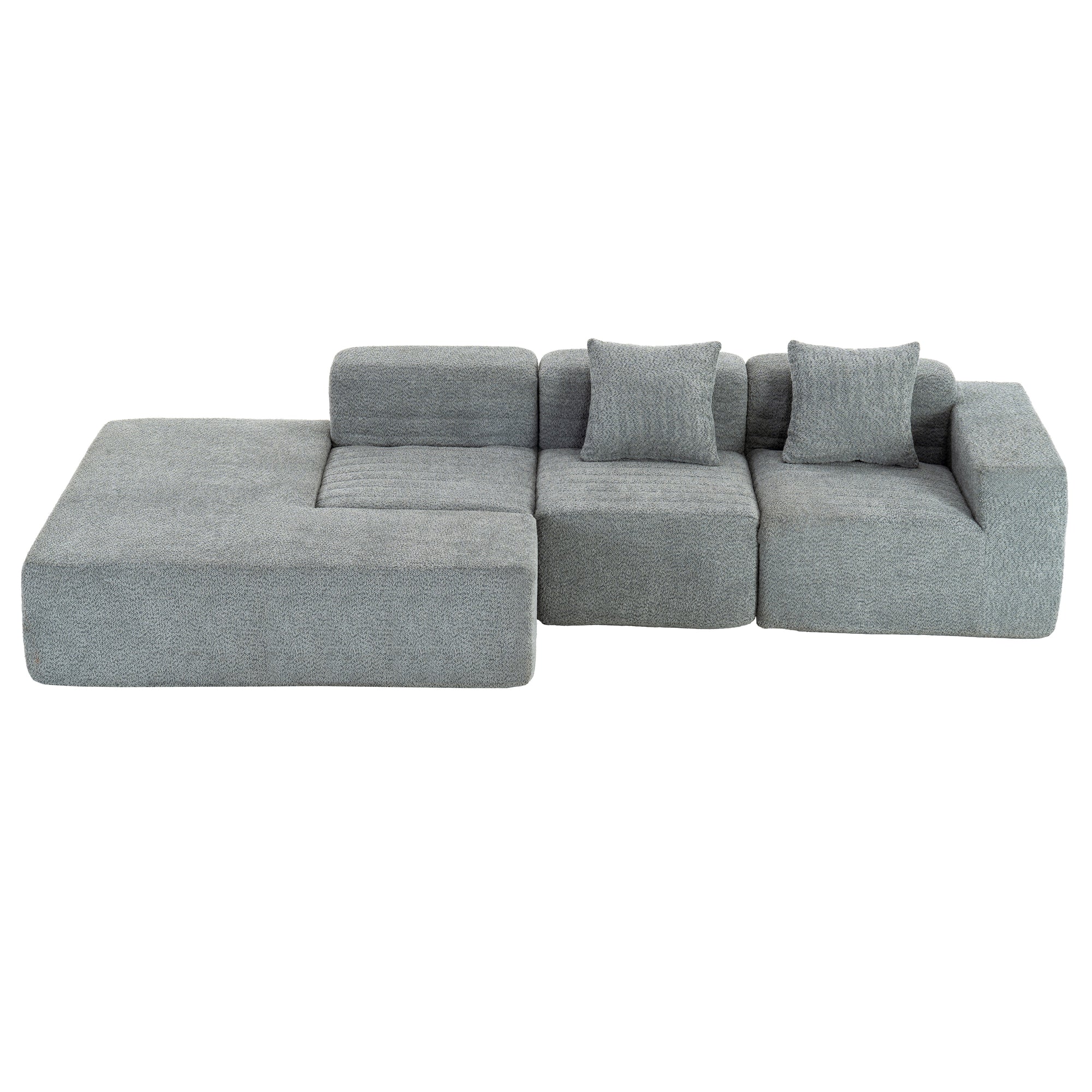 Chamonix Modular Sectional Sofa in Gray