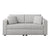 Light Gray Microfiber Modular Sofa