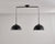 Industrial Modern Black Double Pendant Light