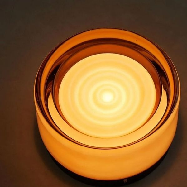 Minimal Jelly Jar &amp; Dimple Wall Sconce Light